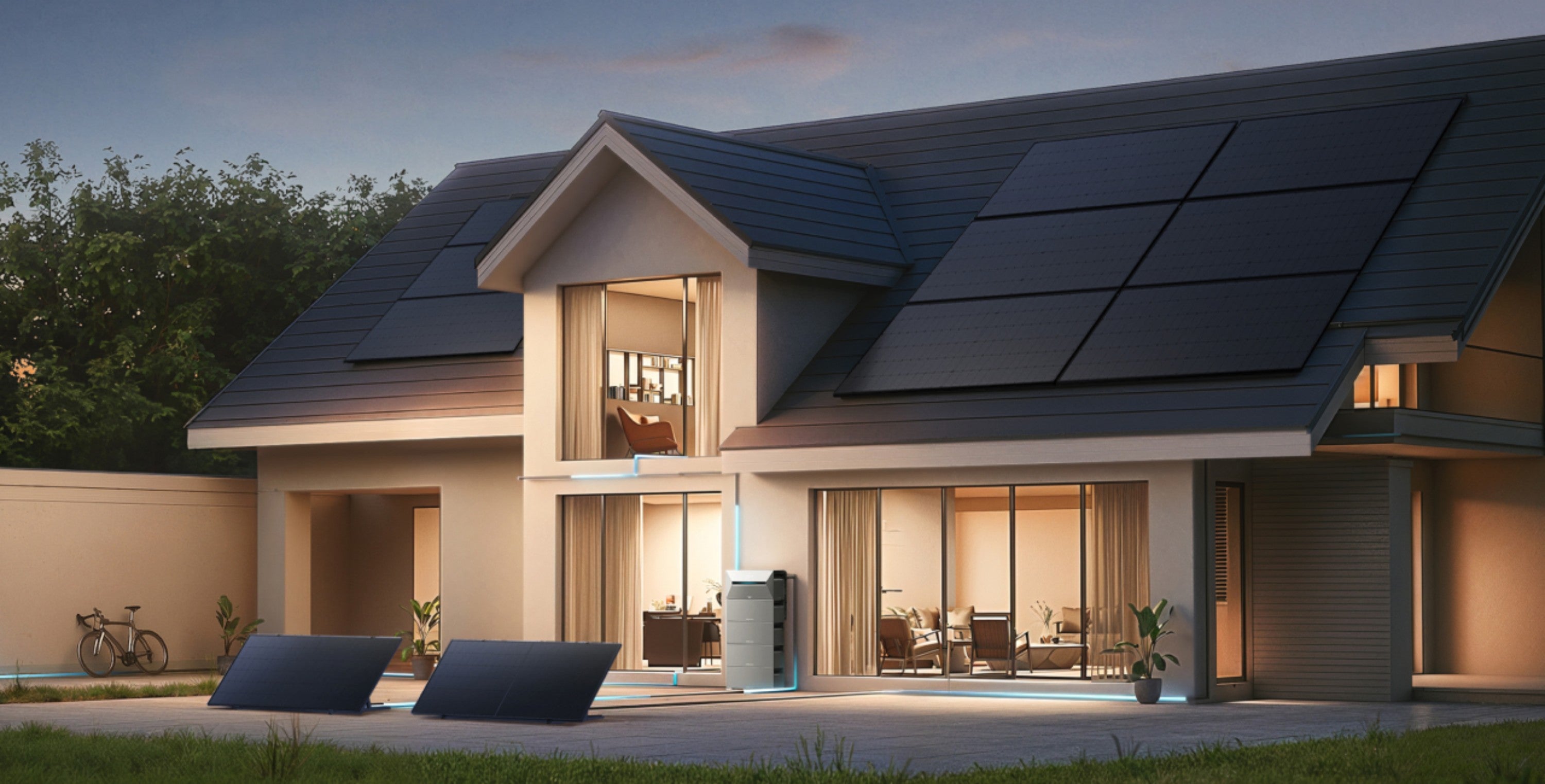 Anker Solix Solarbank BP2700 Batterie d'Extension - Centrale photovoltaïque balcon Plug and Play 2680Wh - 10