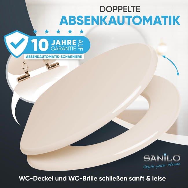 Sanilo Sedile WC con chiusura ammortizzata e sgancio rapido, il coperchio del WC può essere rimosso con la semplice pressione di un pulsante Lumen | Leroy Merlin Sanilo Sedile WC con chiusura ammortizzata e sgancio rapido, il coperchio del WC può essere rimosso con la semplice pressione di un pulsante Lumen | Leroy Merlin