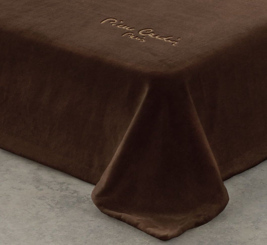Manta Pierre Cardin 350gr Color Visón 220x240cm Donegal Collections - 3