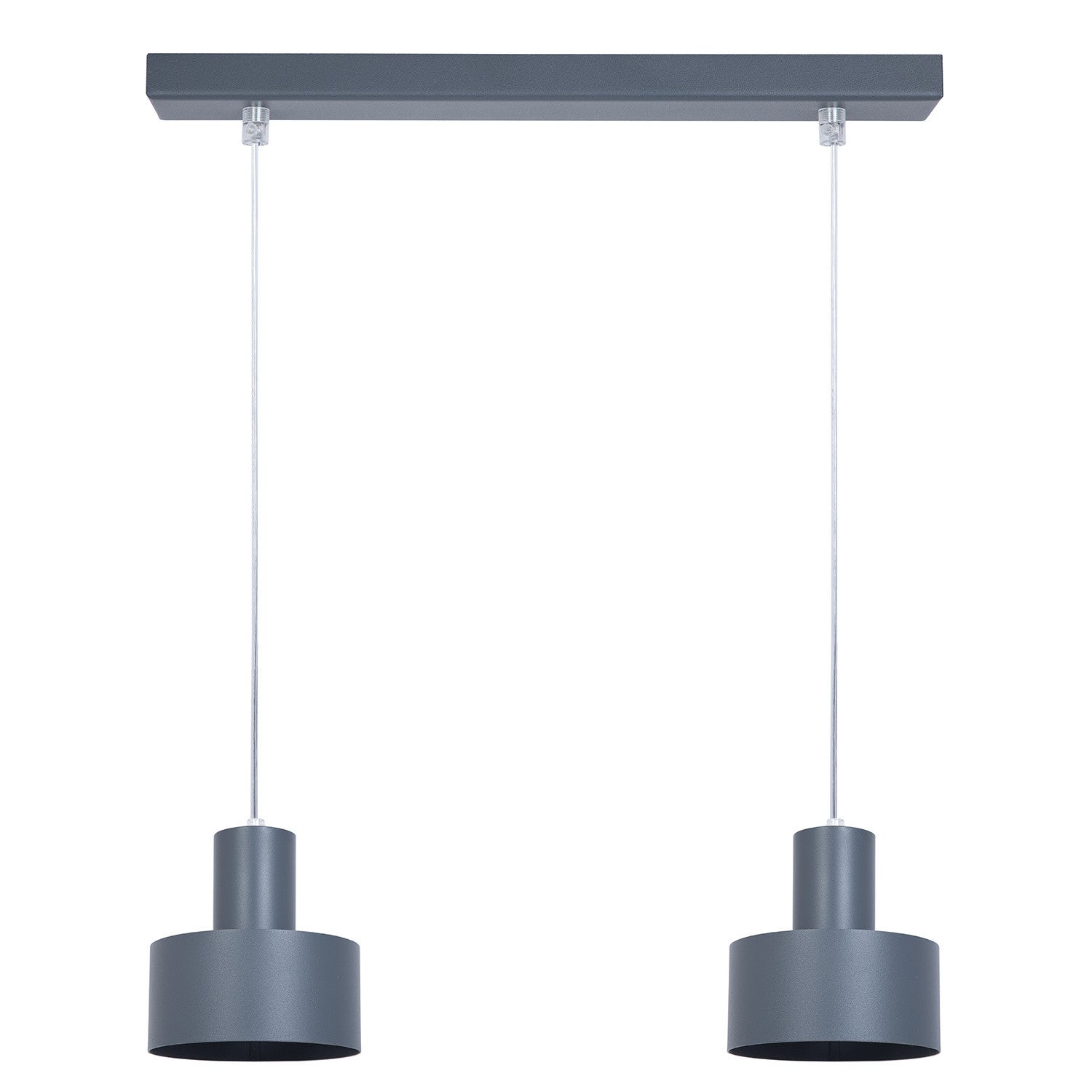 Lampa wisząca RIF grafitowa 2 x E27 x 15W wym: 70 x 42 x 15 cm Sigma Lighting
