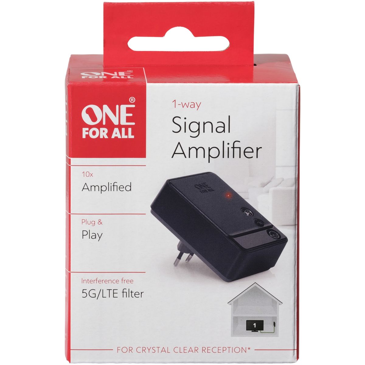 Amplificateur TV ONE FOR ALL 1 sortie - SV9610 - 2