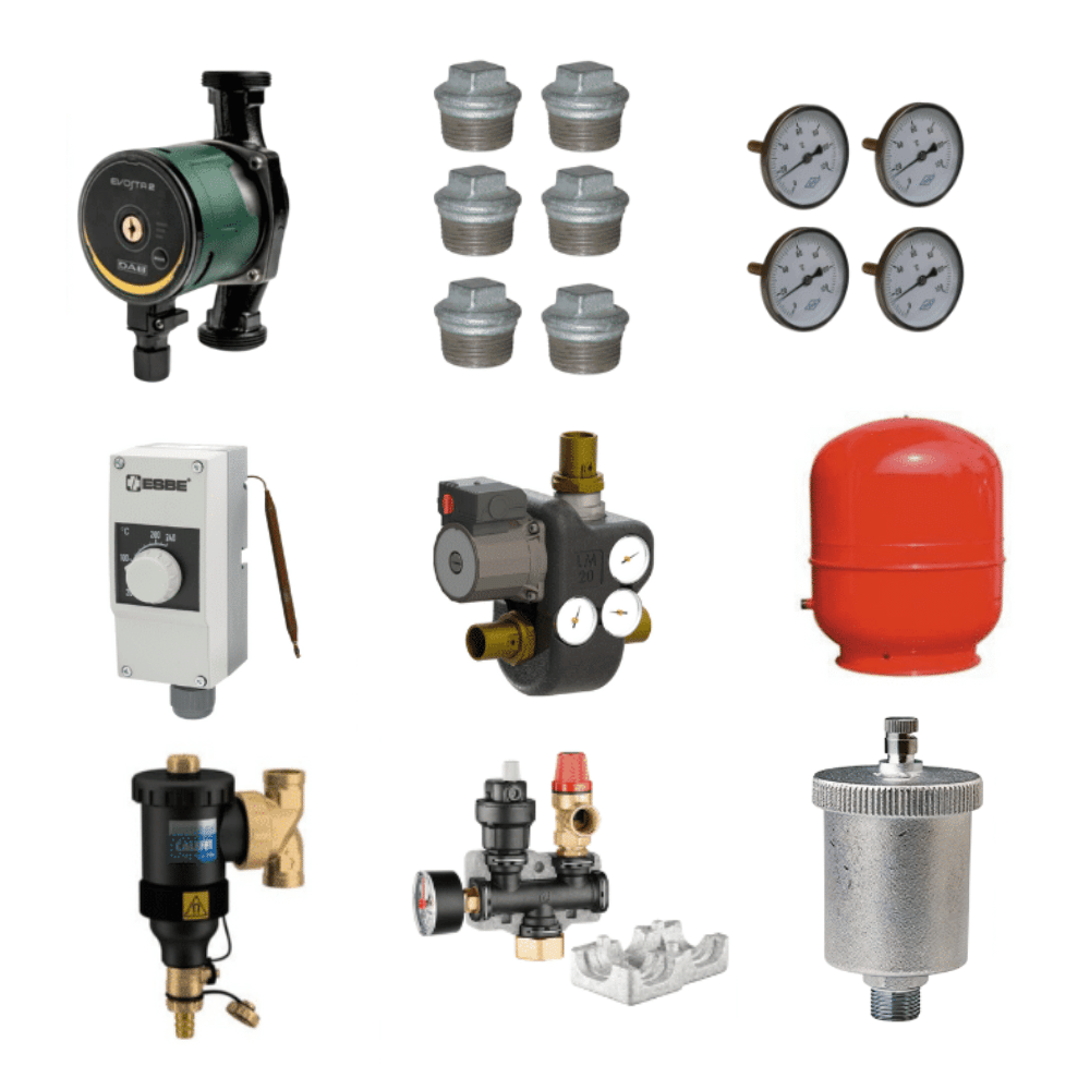 Pack chaudière bois Unical Fokolus FK 20 + Ballon tampon 800 litres - 3