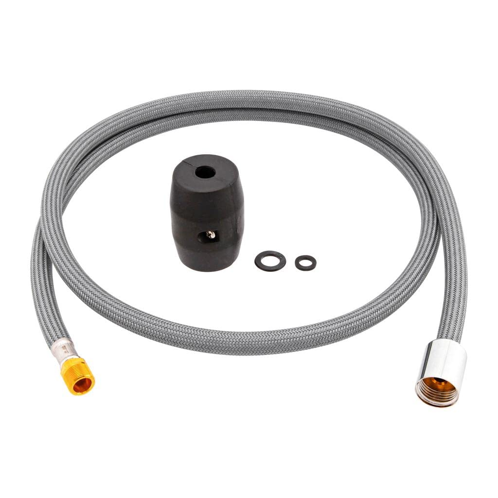 Adattatore Da Filetto Doccia G1/2 Femmina A Tubo Da Giardino GHT 3/4 Maschio, Con Rondella In Gomma - 2