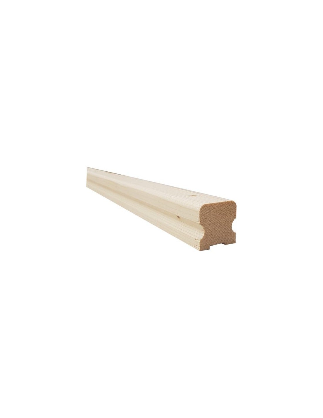Main Courante Moulurée Pour Balustrade Bois Sapin L 200 Cm - 2