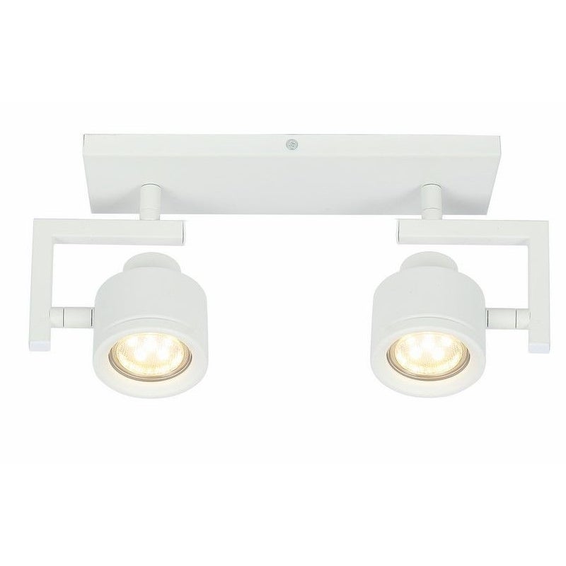 Reflektor sufitowy spot natynkowy Alenis 2 biały 2xGU10x50W wym: 15 x 26 x 8 cm metal Reality