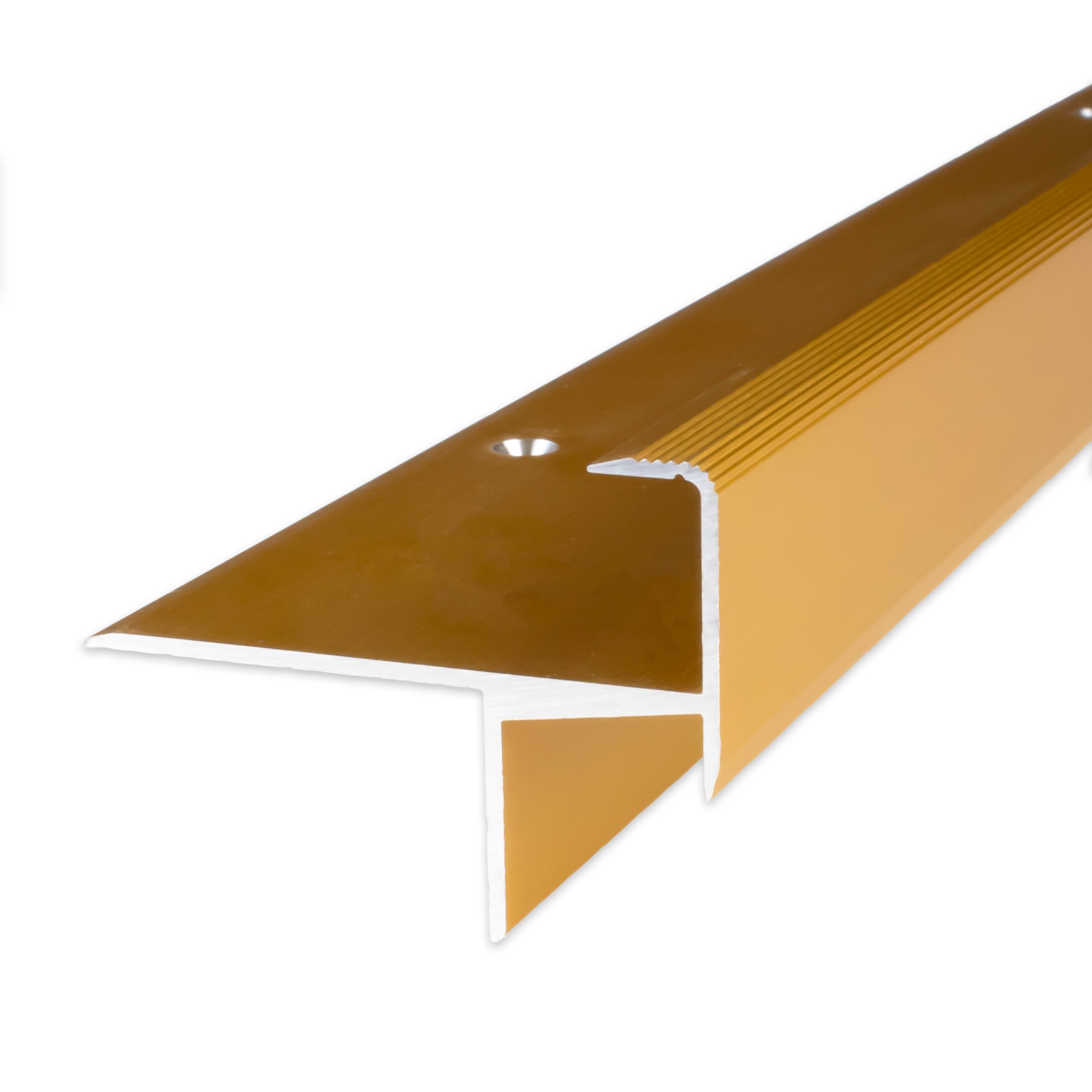 PROVISTON Profilé pour nez de marche Cornière en aluminium 33 x 153 x 1000 mm Argenté - 6