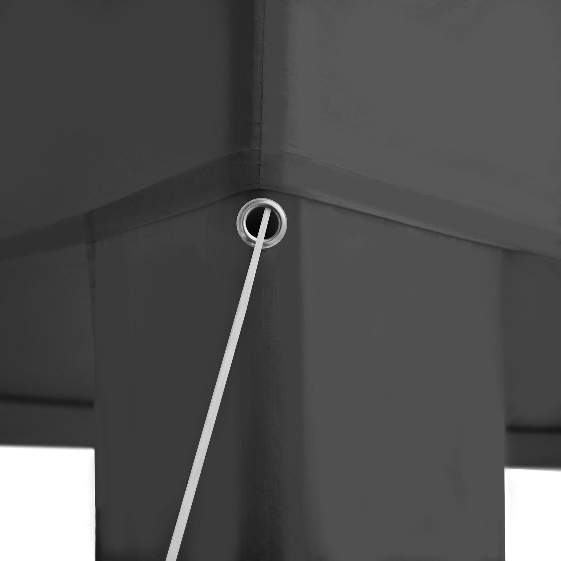 TECTAKE Pabellón 3x3 m, sistema de enchufe - 4