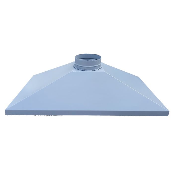 Okap piekarnika z grillem szer. 150 x gł. 80 x wys. 35 cm wylot dymu 25 cm