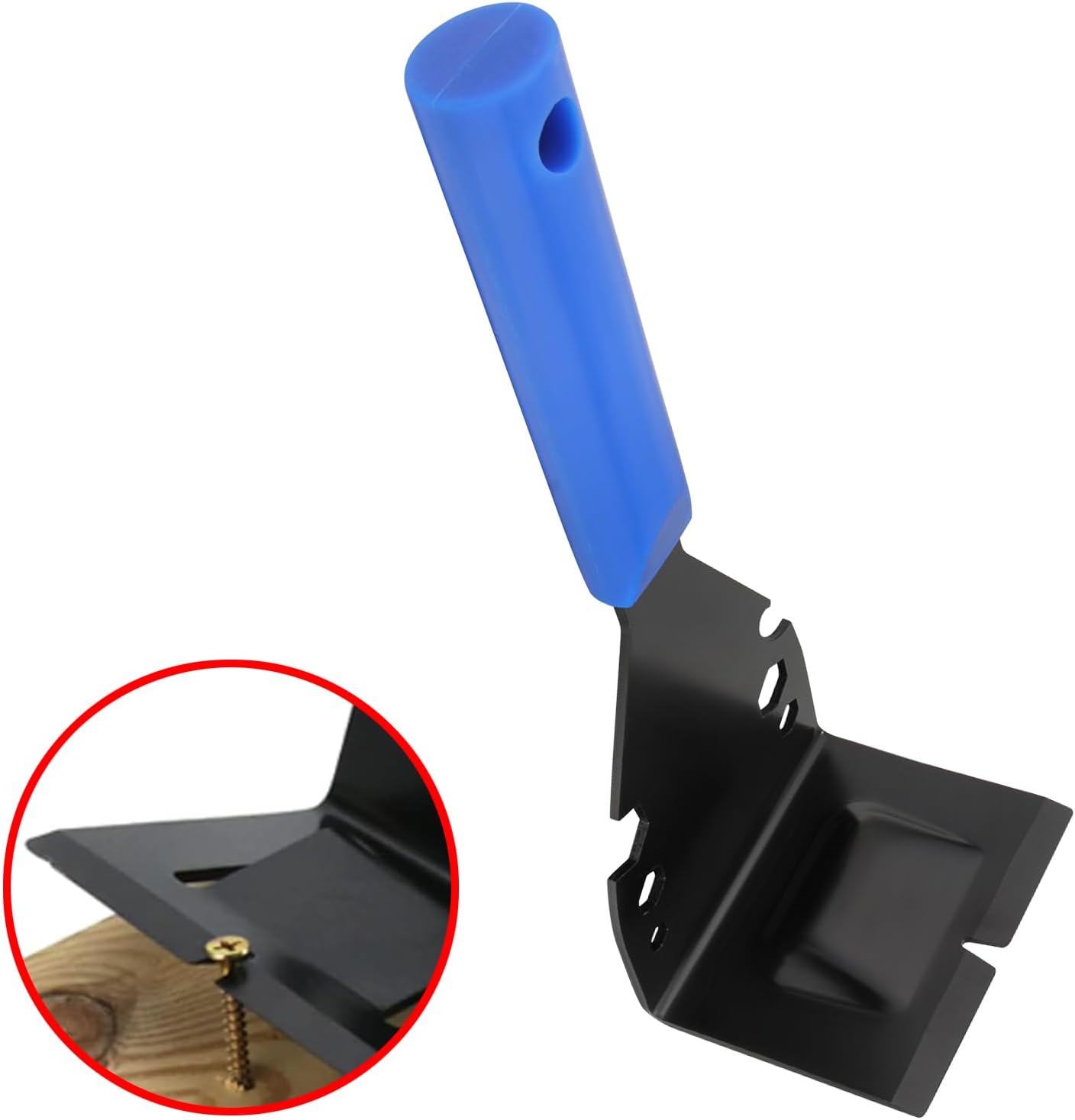Extracteur de garnitures, outil multifonction robuste pour enlever les planchers en bois, les plinthes, les boîtiers de porte, le carrelage, les clous - 2