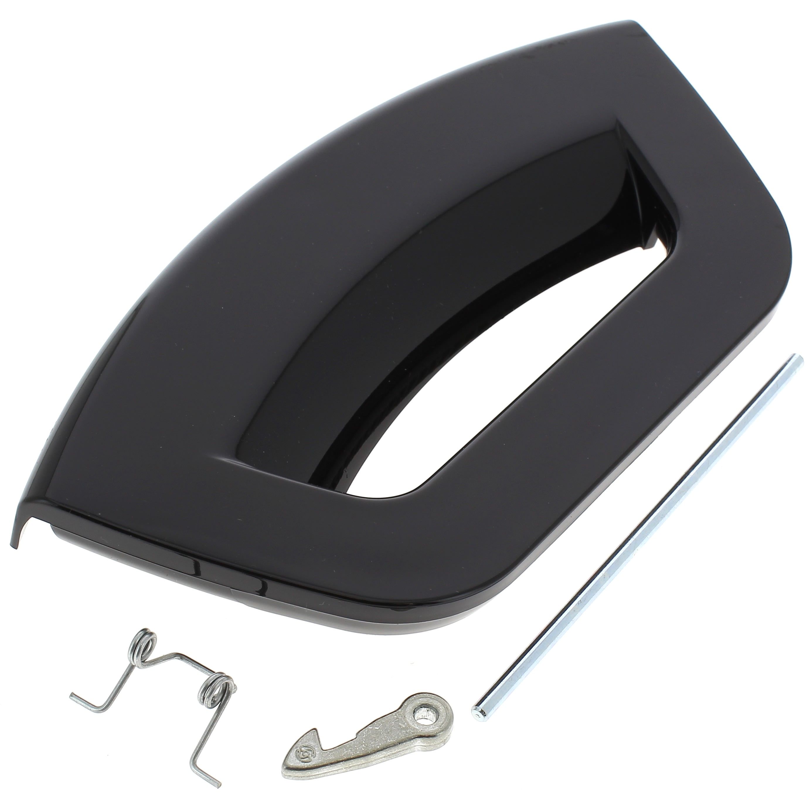 Kit Maniglia Porta Lavatrice Nero Per Hotpoint - C00287267 - Foto 8