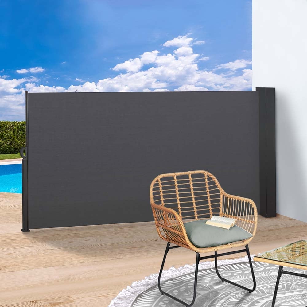 Paravent rétractable -1,6 m x 4 m - Store occultant horizontal - 7