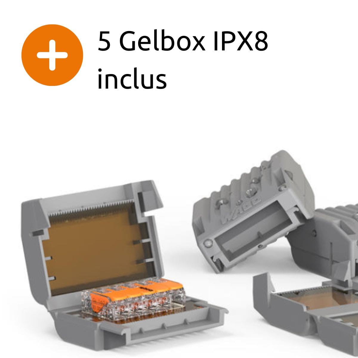 Valise 130 mini bornes de connexion N1 S221 + 5 Gelbox + testeur de tension - Wago - 5