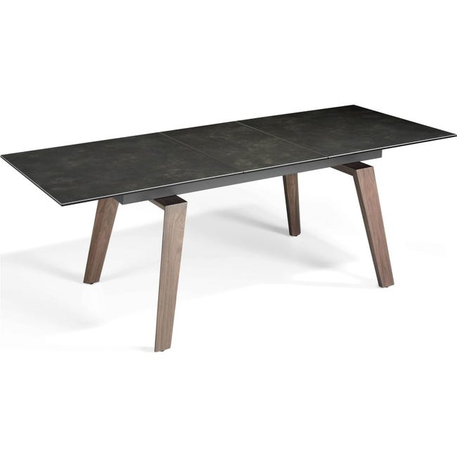 Console extensible jusqu'à 300 cm en microparticules de bois Console extensible jusqu'à 300 cm en microparticules de bois