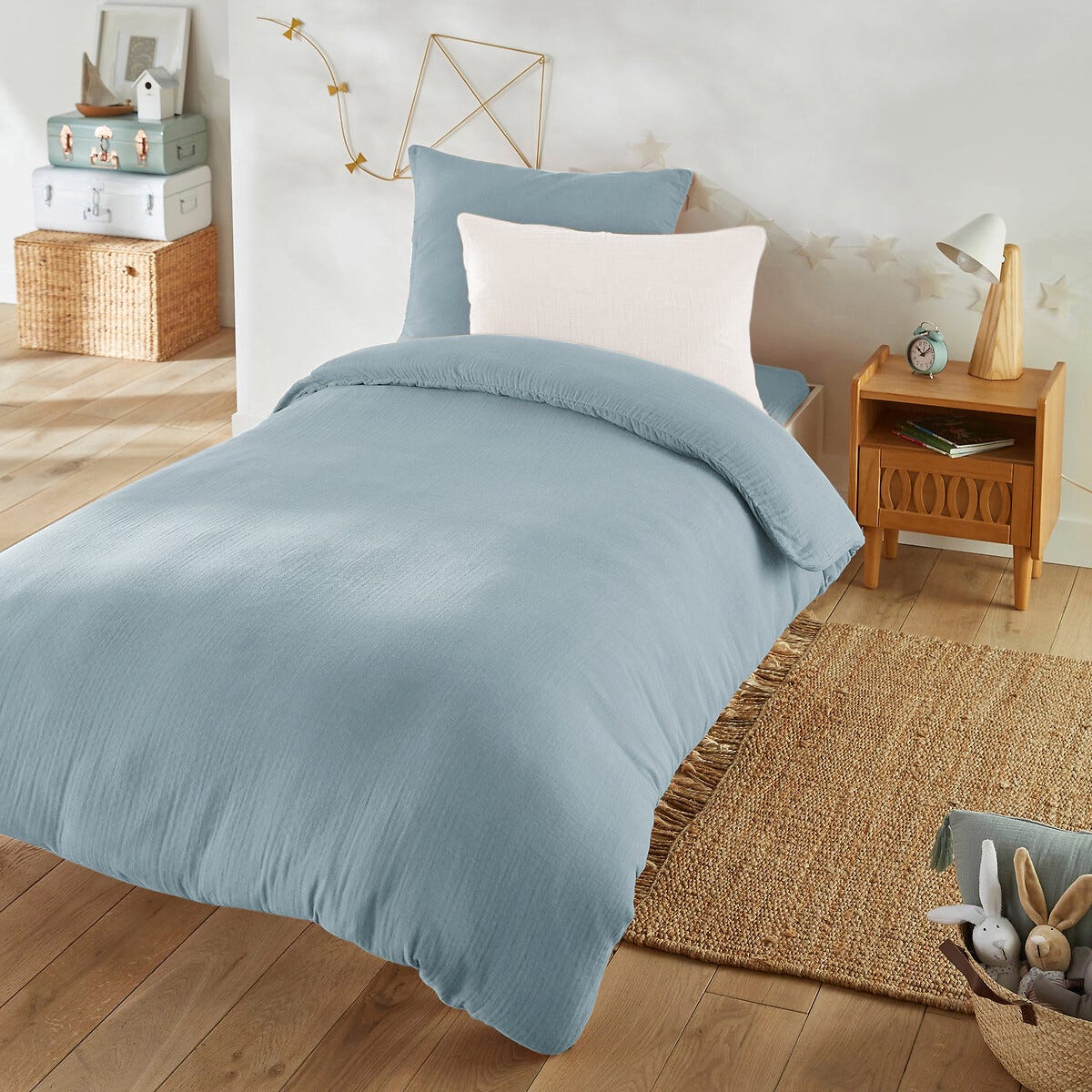 Housse de couette percale Pastorale La maison de Balmy Housse de couette percale Pastorale La maison de Balmy