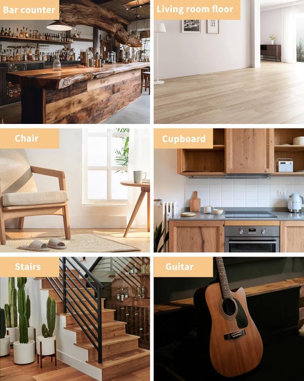 Kit de Réparation Parquet Bois -11 Blocs de Cire de Couleurs Variées - Réparez facilement vos sols stratifiés,laminés ou en bois avec ce kit pratique. - 7