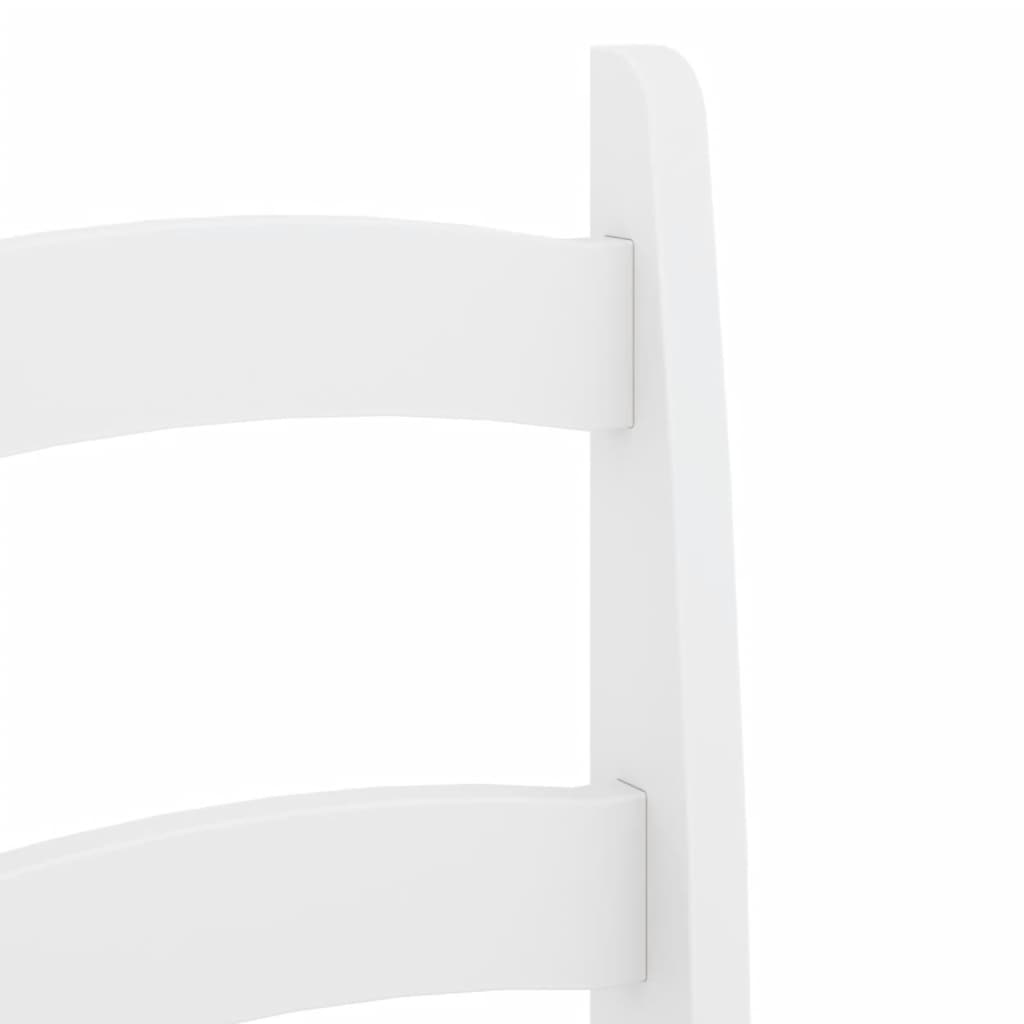 Sillas de comedor 2 uds madera maciza pino blanco 40x46x99 cm vidaXL - 8