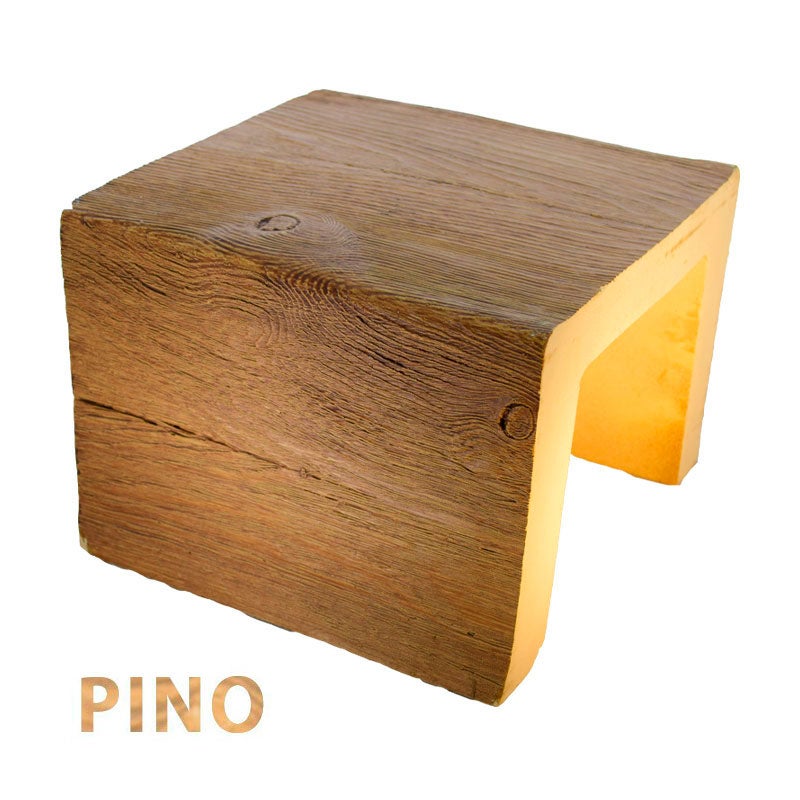 Decoracion Poliuretano  Viga De Imitación Madera Color Pino 22,5X17.5x300 Cm Fabricada En Poliuretano , Leroy Merlin