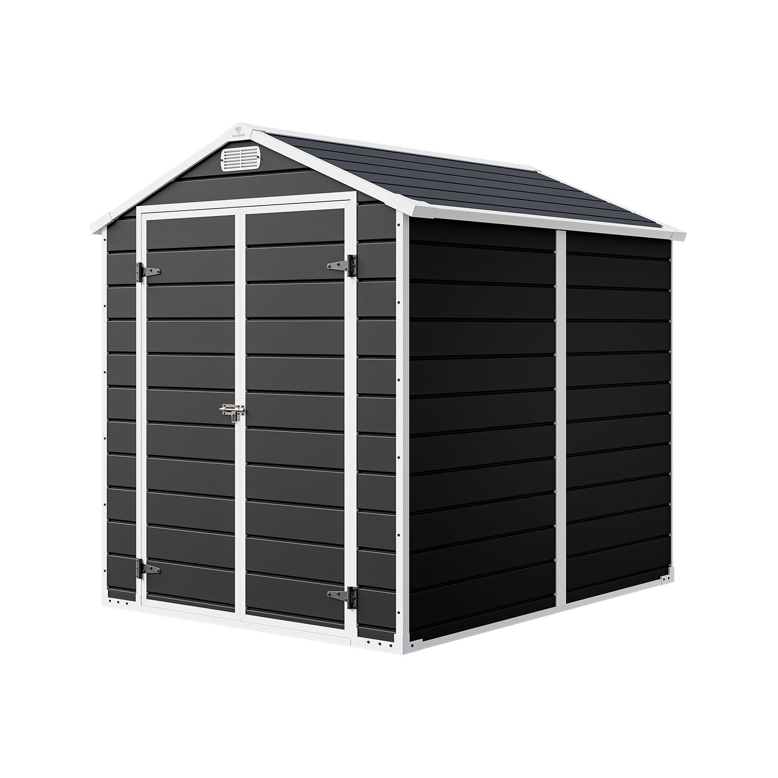 Domek ogrodowy NORDVIC Vidar 194x241 cm, tworzywo, Cold Grey