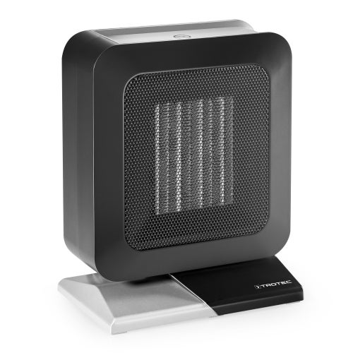 Trotec TFC 18 E - Chauffage Soufflant Céramique Oscillant - 2 Niveaux (1100W/1800W) - Pour Pièces Jusqu'à 22m²
