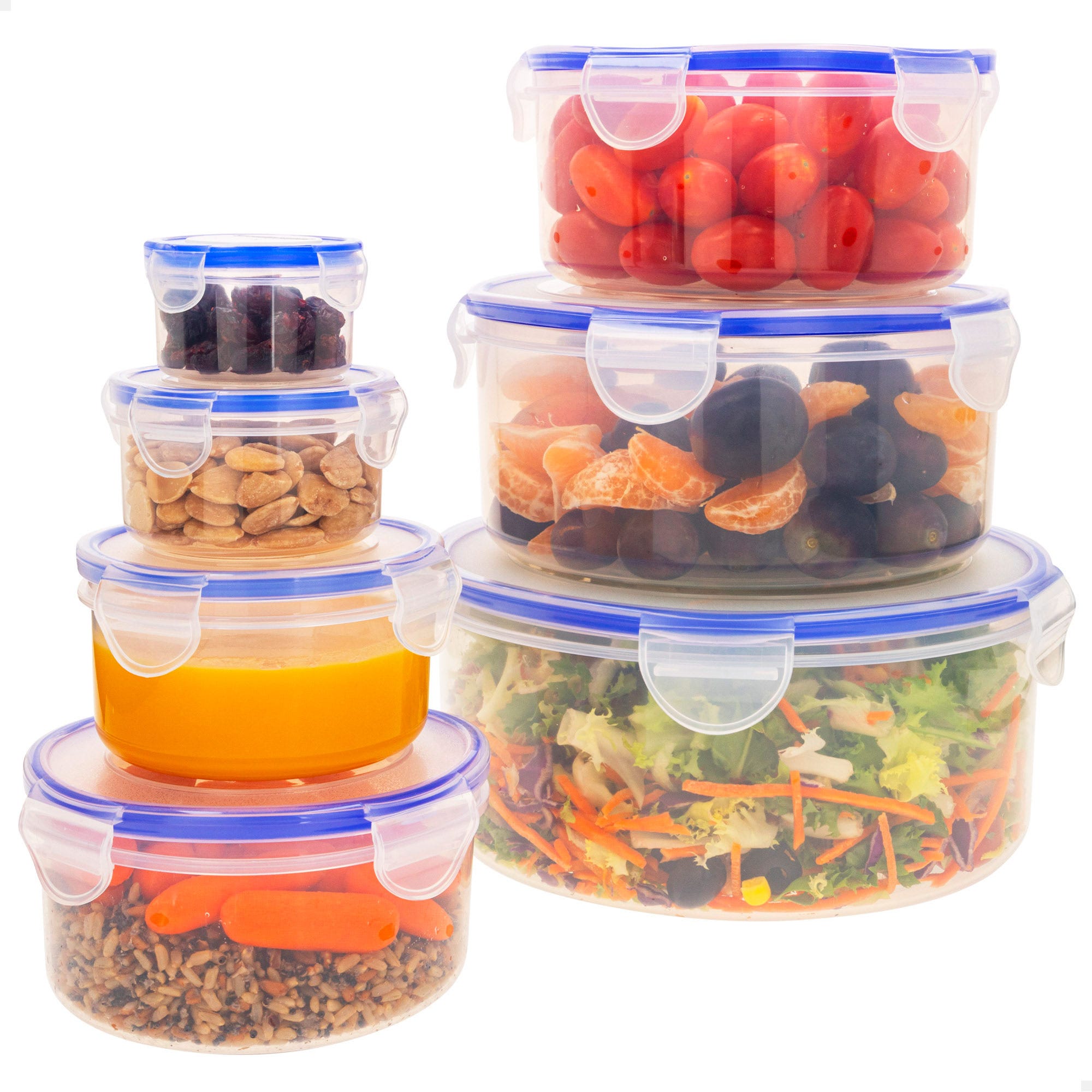 Verrouillage 4 Charnières étanche Lot De 40 Boîtes Hermétiques Alimentaires (20 Récipients + 20 Couvercles) - Empilables, Sans BPA Boîtes Repas Empilables Congélateur Verrouillage 4 Charnières étanche Lot De 40 Boîtes Hermétiques Alimentaires (20 Récipients + 20 Couvercles) - Empilables, Sans BPA Boîtes Repas Empilables Congélateur
