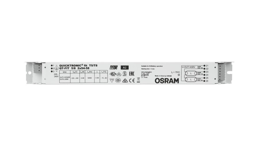 Equipo QT-FIT 5/8 2x54 39/220-240 - OSRAM | Leroy Merlin