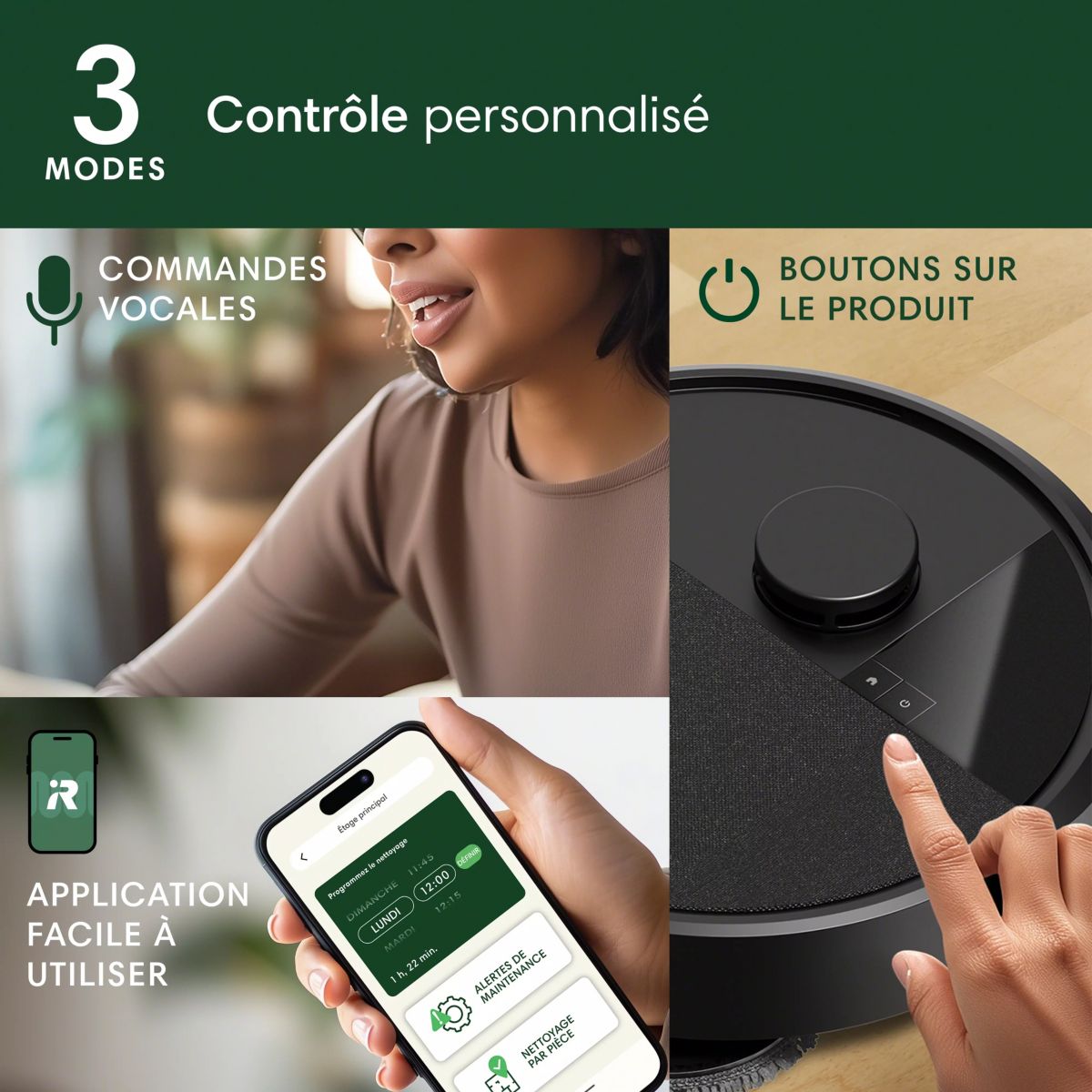 iRobot Roomba 405 Combo Plus 2 l Sem bolsa Preto - 9