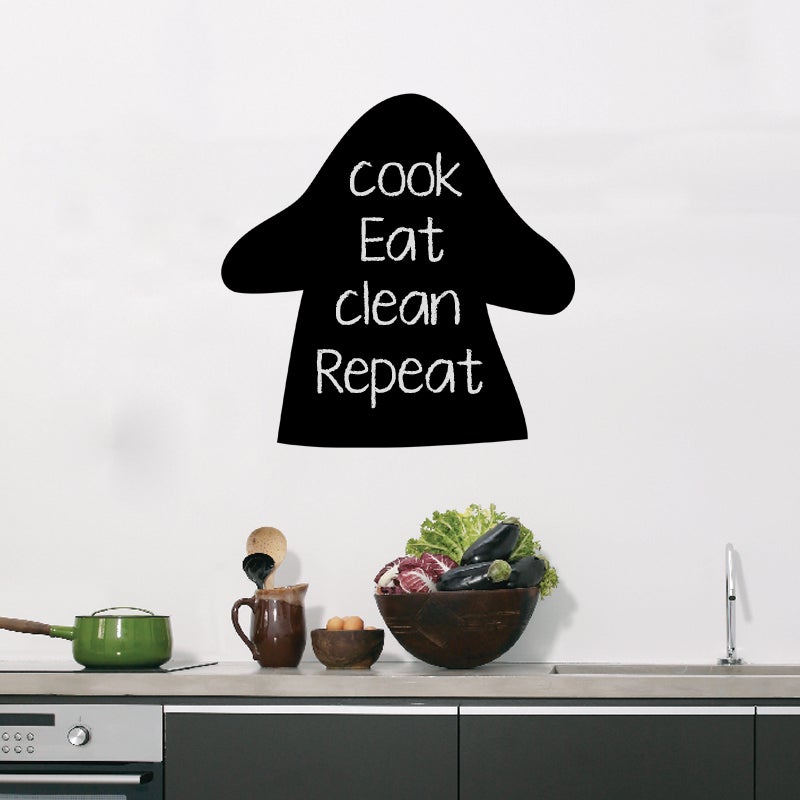 Adesivo Ombra di fungo - Sticker adesivo - adesivi murali - 55x55cm - 3