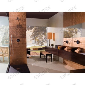Mosaïque Cuivre 3D Brun - Carreaux Baguettes Pour Cuisine/salle De Bain, 10 Plaques