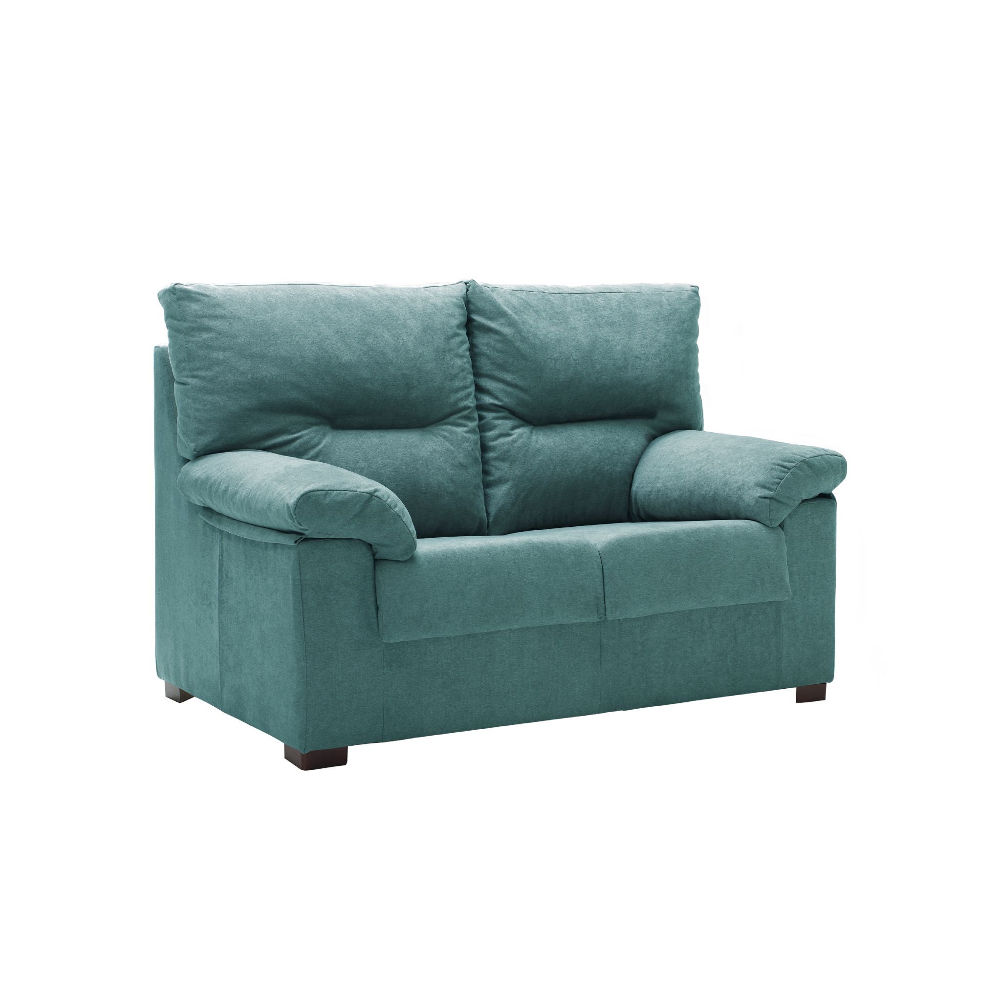 Sofa odin 2 plazas 145x89 cm tejido con sistema acualine desenfundable turquesa tanuk