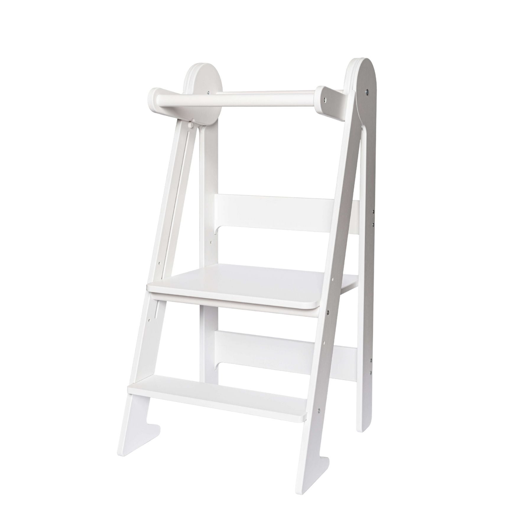 Torre Apprendimento Montessori Labebe 3 In 1 - Pieghevole Con Lavagna, Legno, Per Bambini Da 18 Mesi - Foto 5