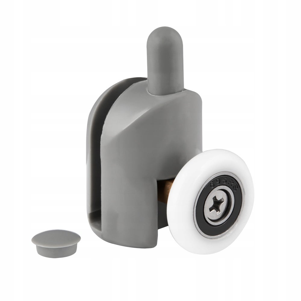 ROLKA ROLKI KÓŁKA WÓZKI DO DRZWI KABINY PRYSZNICOWEJ DOLNA POJEDYNCZA 25MM - 3