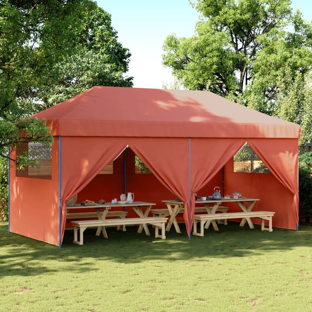 Tenda da festa pieghevole pop-up con 4 pareti laterali