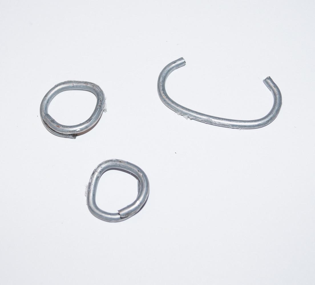 Gabiona - Gabbione per estensione e sovrapposizione, 200x100x20cm (LxHxP), maglia 5 x 5cm, senza griglia frontale o inferiore - 3