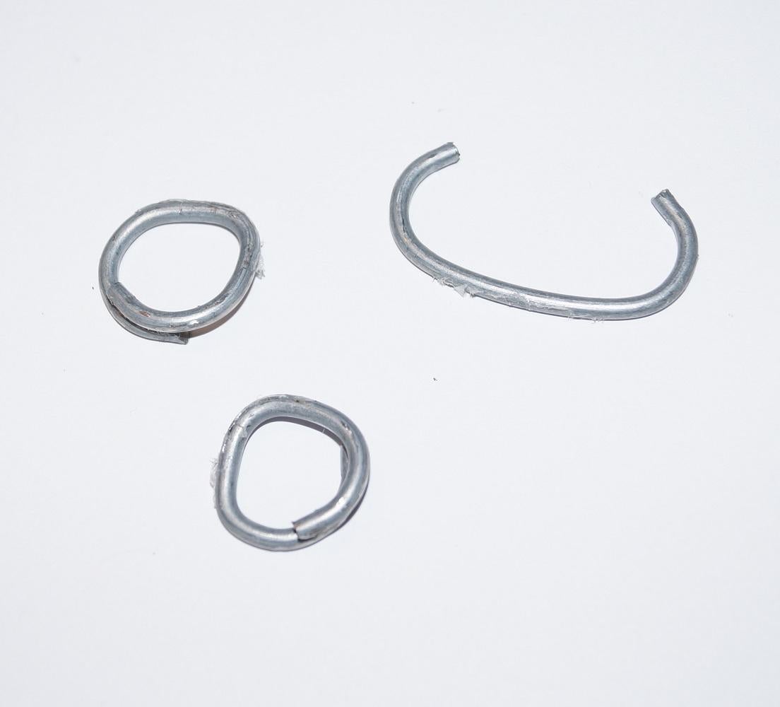 Gavión para alargar en acero galvanizado 100x100x30cm (LxAxP), malla 10 x 10cm, Anillo en C, sin rejilla frontal - 3