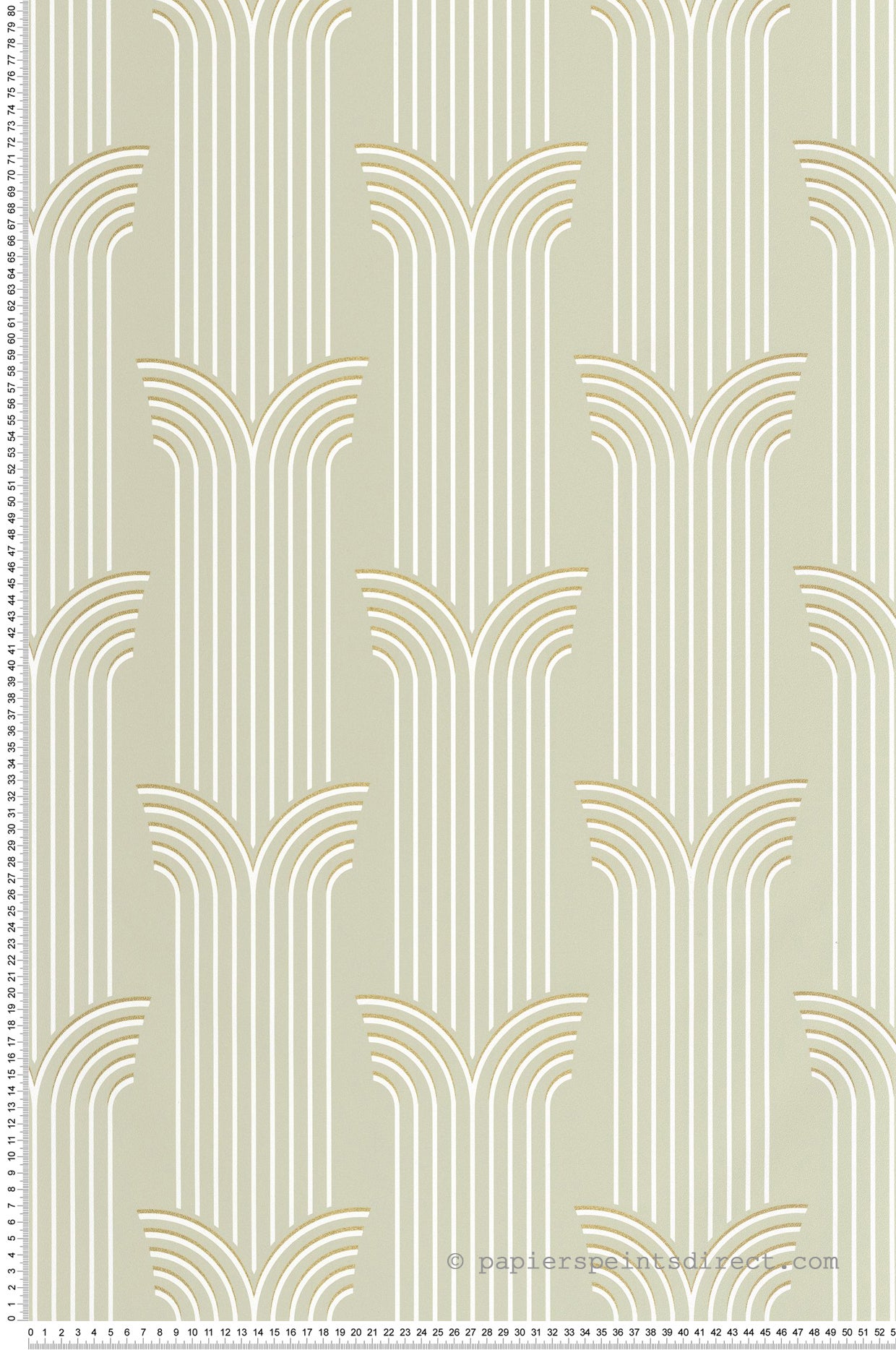 Papier Peint Intissé Ugépa Elegance – Jaune, Arbres & Feuilles, 10,05 X 0,53 M
