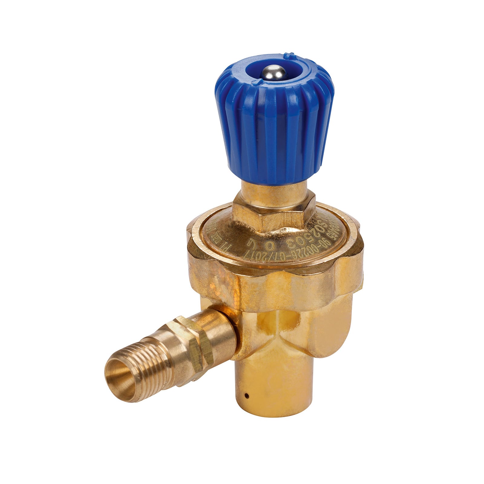 ROTHENBERGER Industrial 1500000465 - Riduttore di pressione dell'ossigeno, 110 bar, M 10 x 1 - G 1/4" R con valvola di ritegno della fiamma