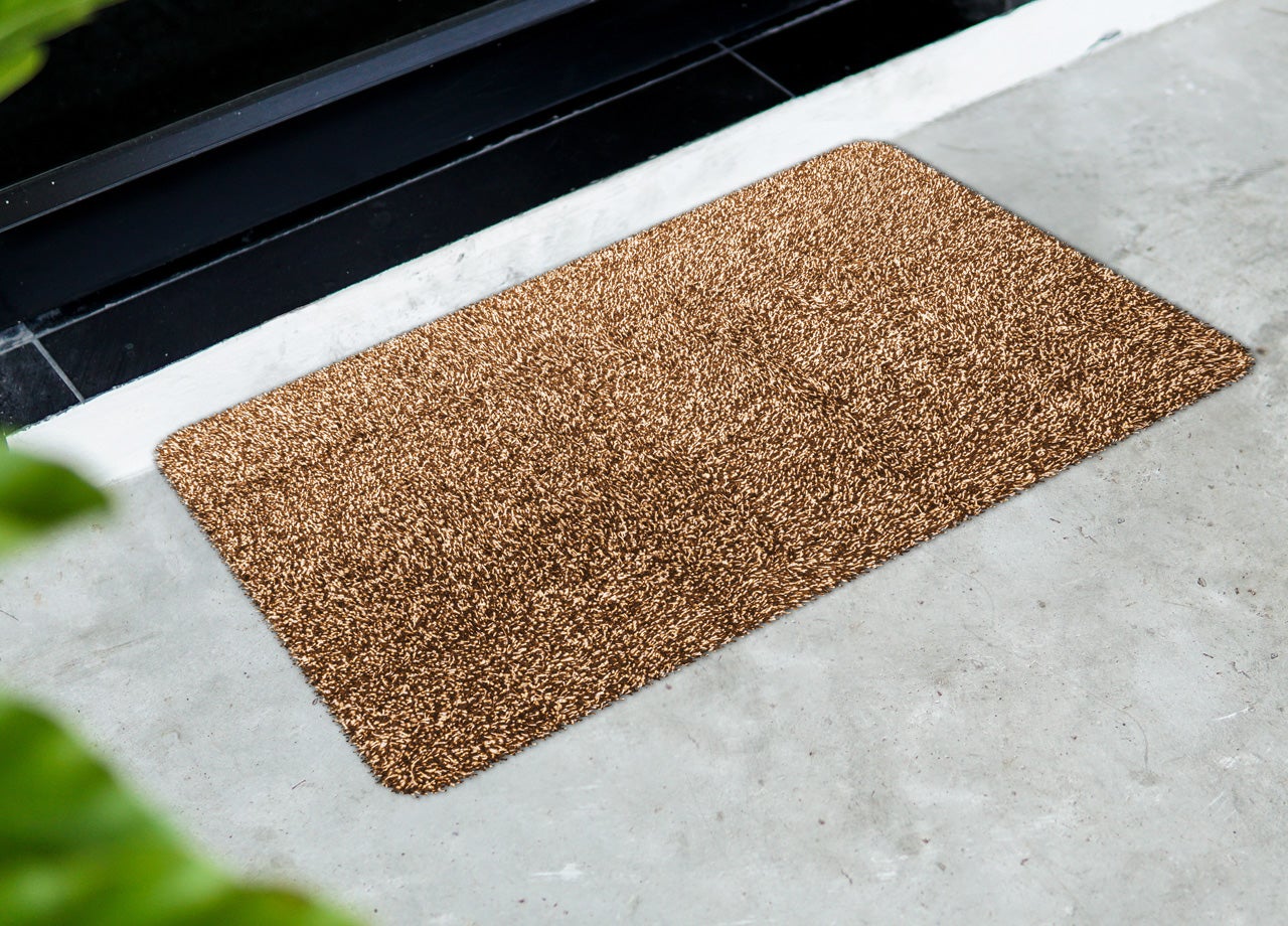 EN Tappeto Magico Genio In Microfibra Antiscivolo – 50x65 Cm, Colore Tortora, Assorbe Fino A 4 Litri D'Acqua, Lavabile In Lavatrice, Per Ingresso E Bagno - 5