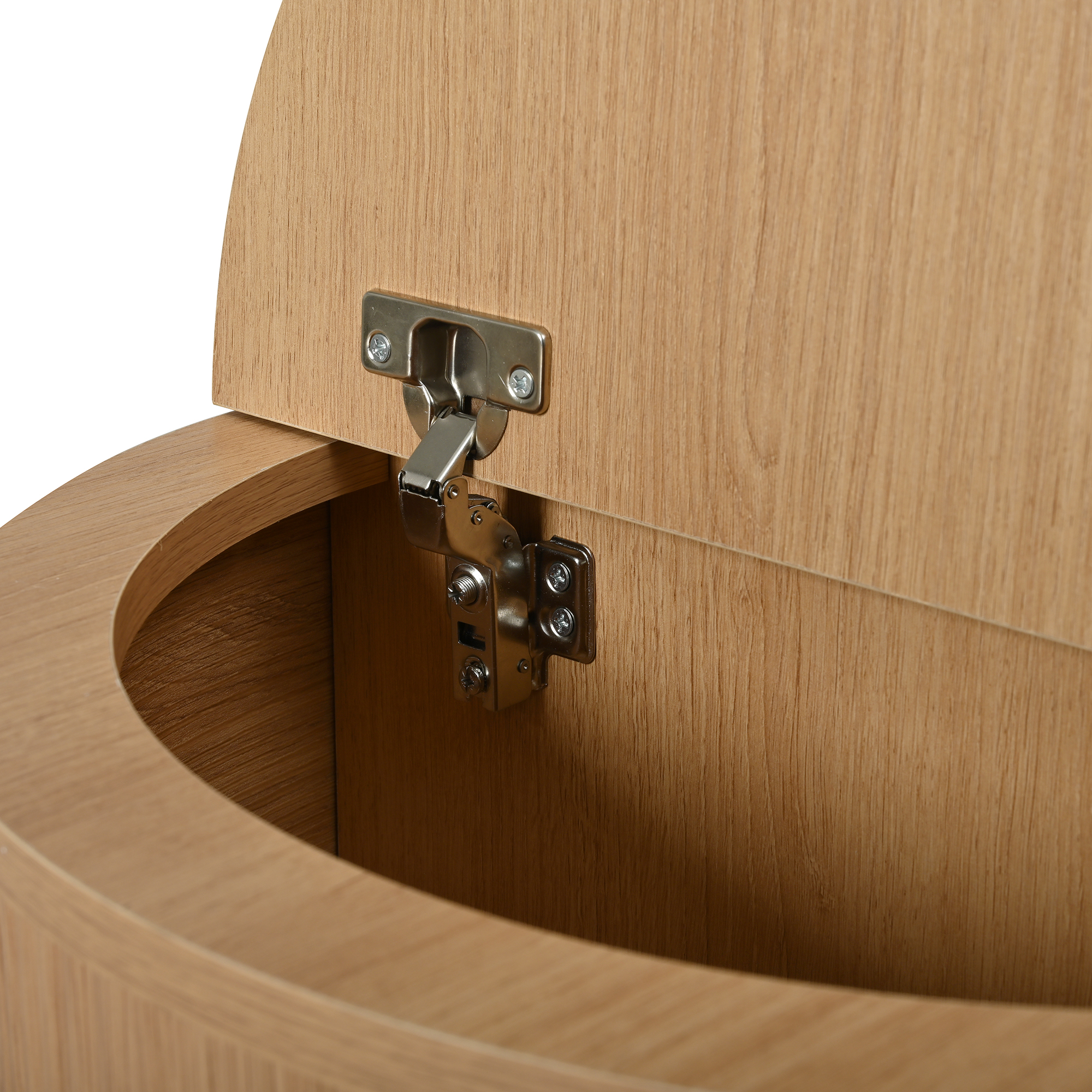 Table basse relevable multifonction 100x48x53,5cm avec rangement, style vintage multifonction pour salon, pieds en bois massif,couleur bois naturel - 8