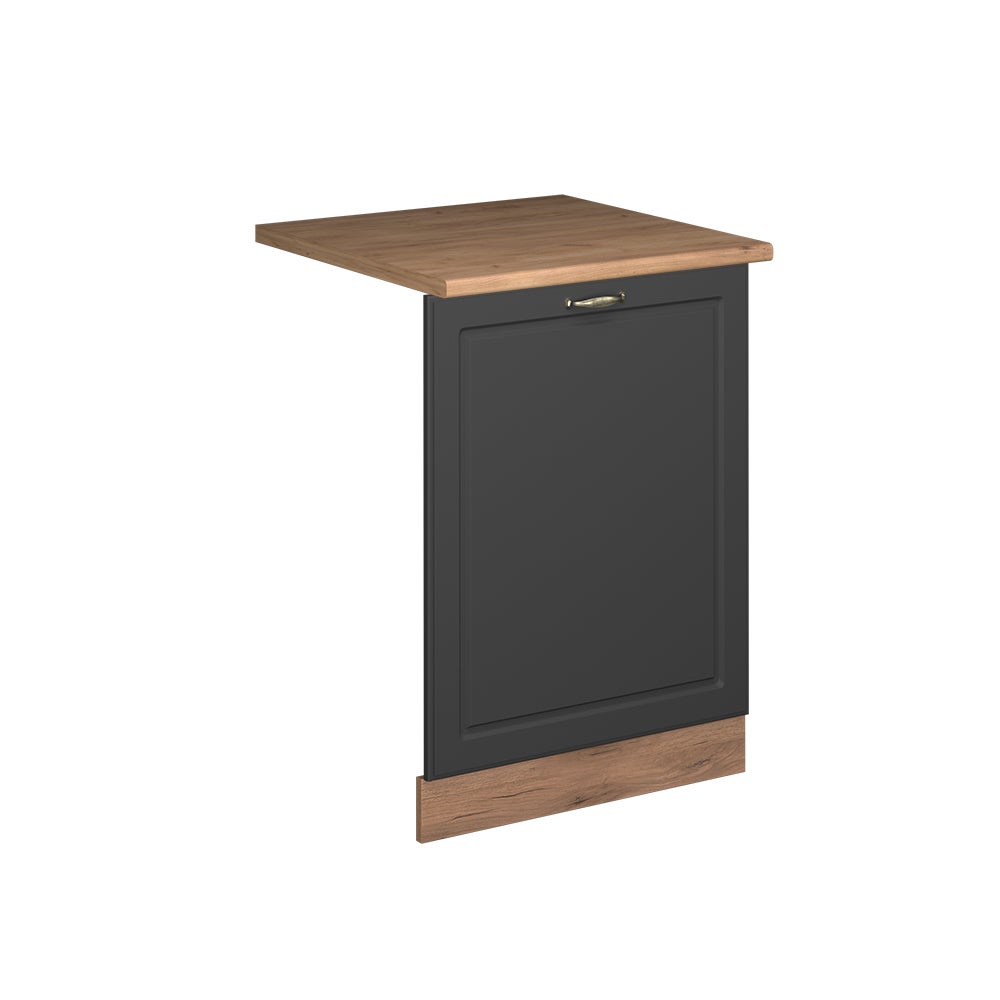 Vicco Panel przedni zmywarki Fame-Line, Antracytowo-złoty, 60 cm , BP Dąb