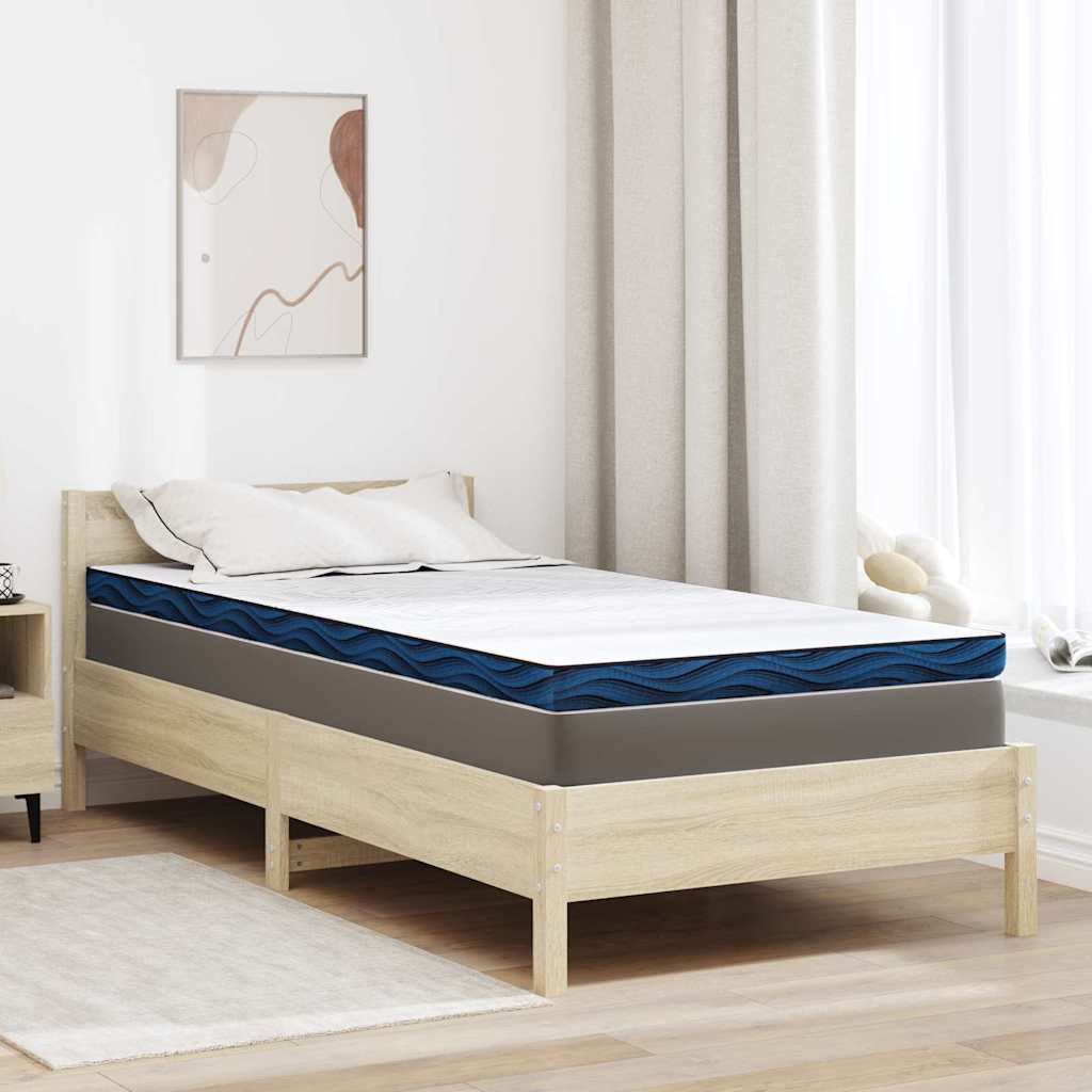 Nakładka na materac Biały 120 x 200 cm Tkanina żakardowa vidaXL