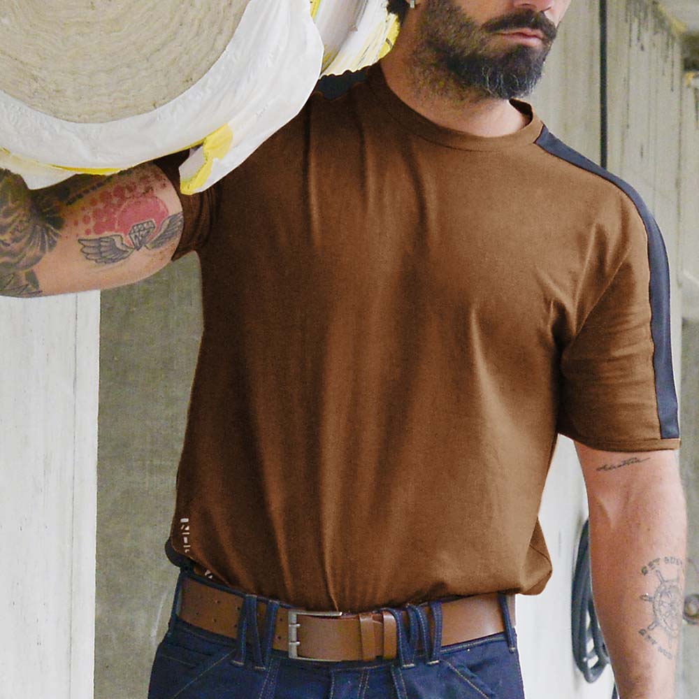 ANDY - CAMISETA - 1400 | Camel | Leroy Merlin