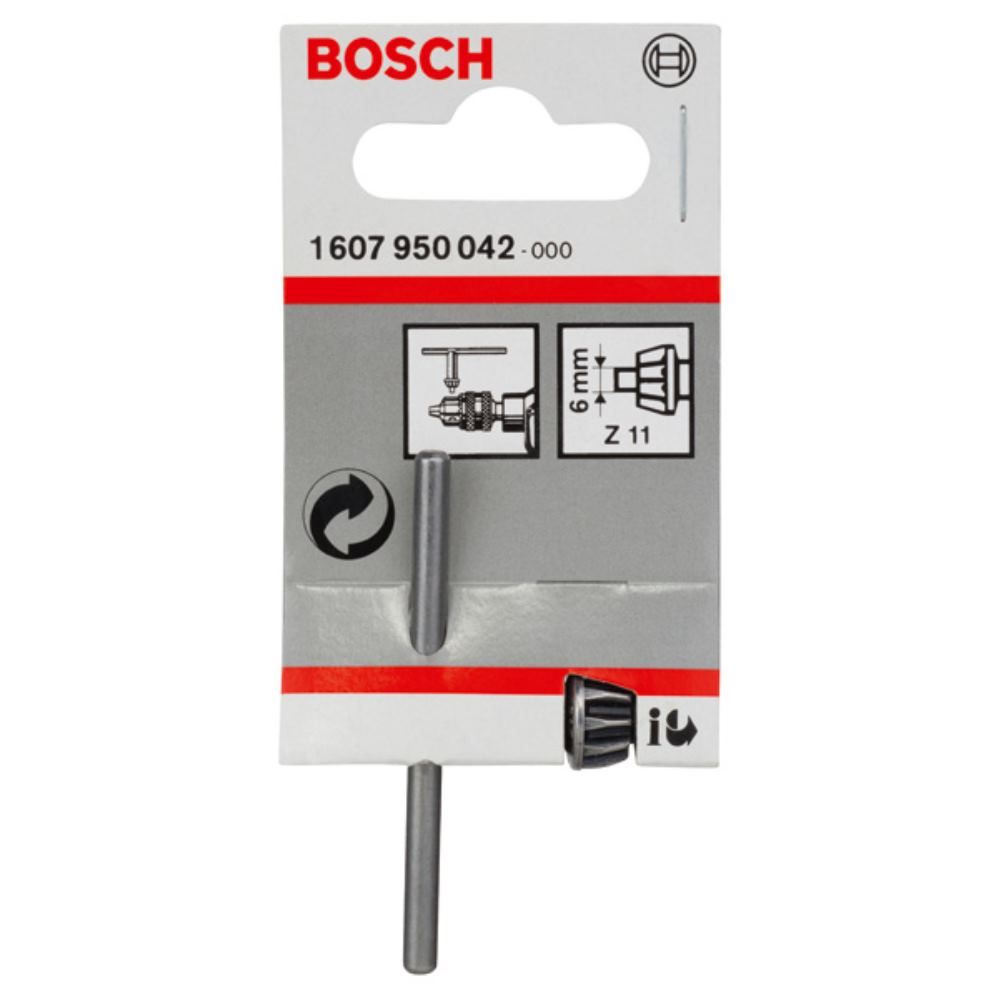 Klucz zamienny Bosch do uchwytu wiertarskiego z wieńcem zębatym ZS14, B, 60 mm, 30 mm, 6 mm - 1607950042 - 2