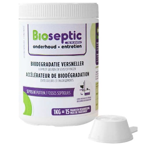 Accélérateur Biologique 1kg Pour L'entretien par Biodégradation De Fosse Septique Évite Odeurs Et Engorgements DS Eau