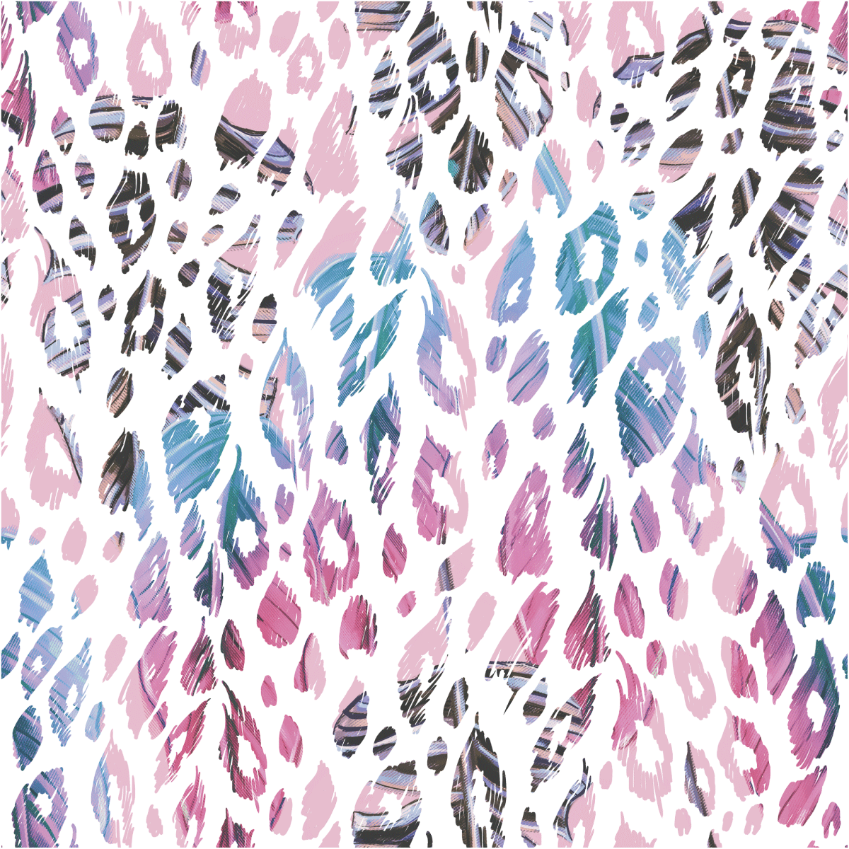 Adesivo arazzo tropicale Vergara - Sticker adesivo - adesivi murali - 40x40cm - 2