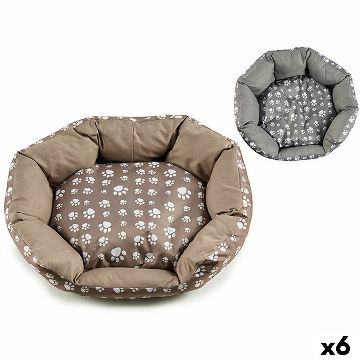 Lit pour animal domestique GO GIFT XL Blanc 60 x 18 x 60 cm main image 1