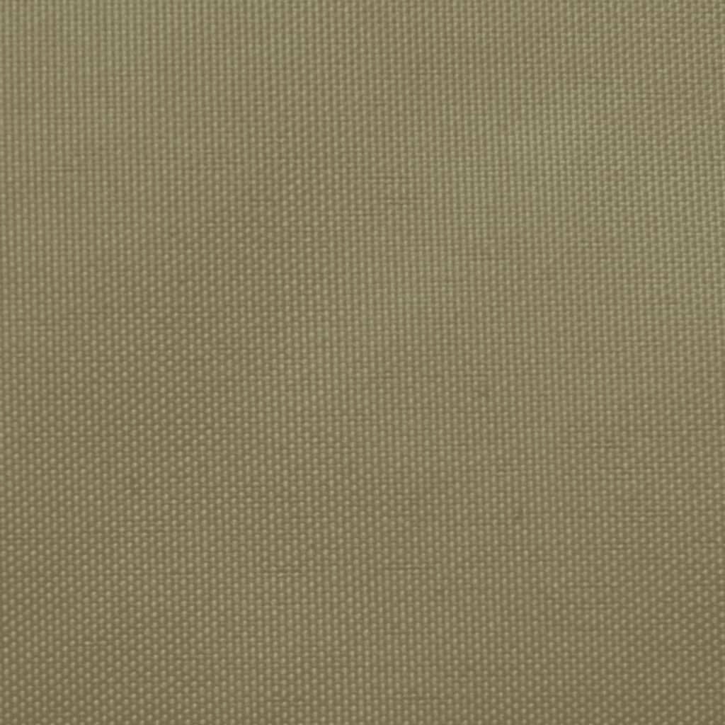 Maison Exclusive - Parasole a Vela Oxford Triangolare 3x3x3 m Beige - 3