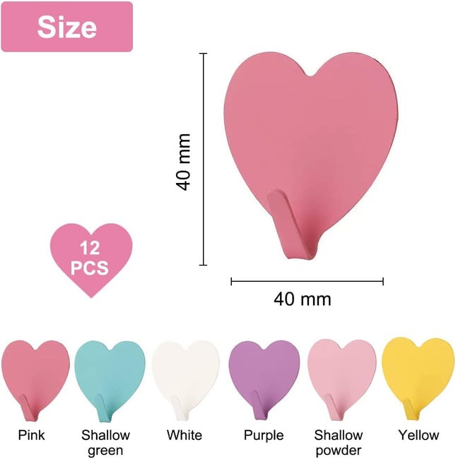 Appendiabiti da Parete Bambini, 6 Pezzi Ganci Autoadesivi Per Bambini, Ganci Adesivi per Bambini, Appendiabiti Adesivo, Per La Camera Dei Bambini, La Toilette, La Camera Da Letto, l'Ufficio Appendiabiti da Parete Bambini, 6 Pezzi Ganci Autoadesivi Per Bambini, Ganci Adesivi per Bambini, Appendiabiti Adesivo, Per La Camera Dei Bambini, La Toilette, La Camera Da Letto, l'Ufficio