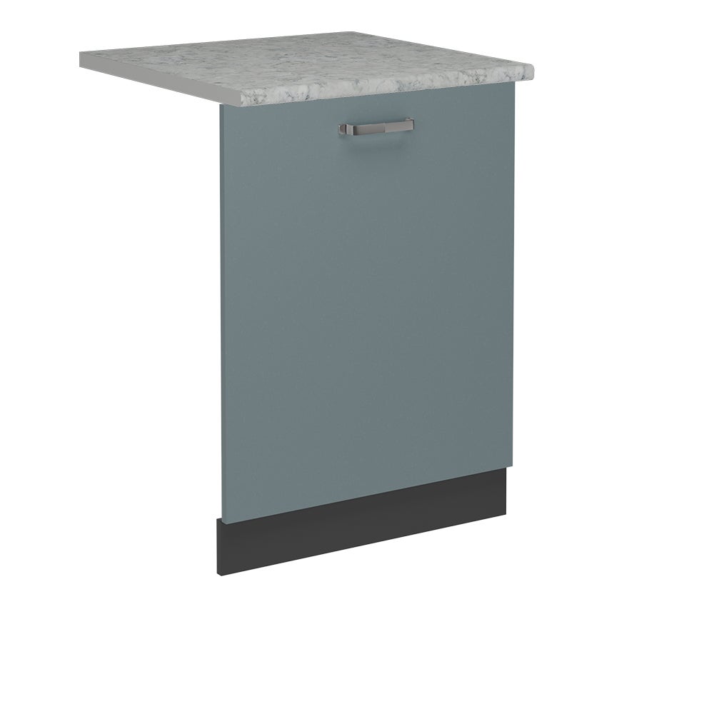 Vicco Panel przedni zmywarki R-Line, Niebiesko-szary, 60 cm , BP Marmur