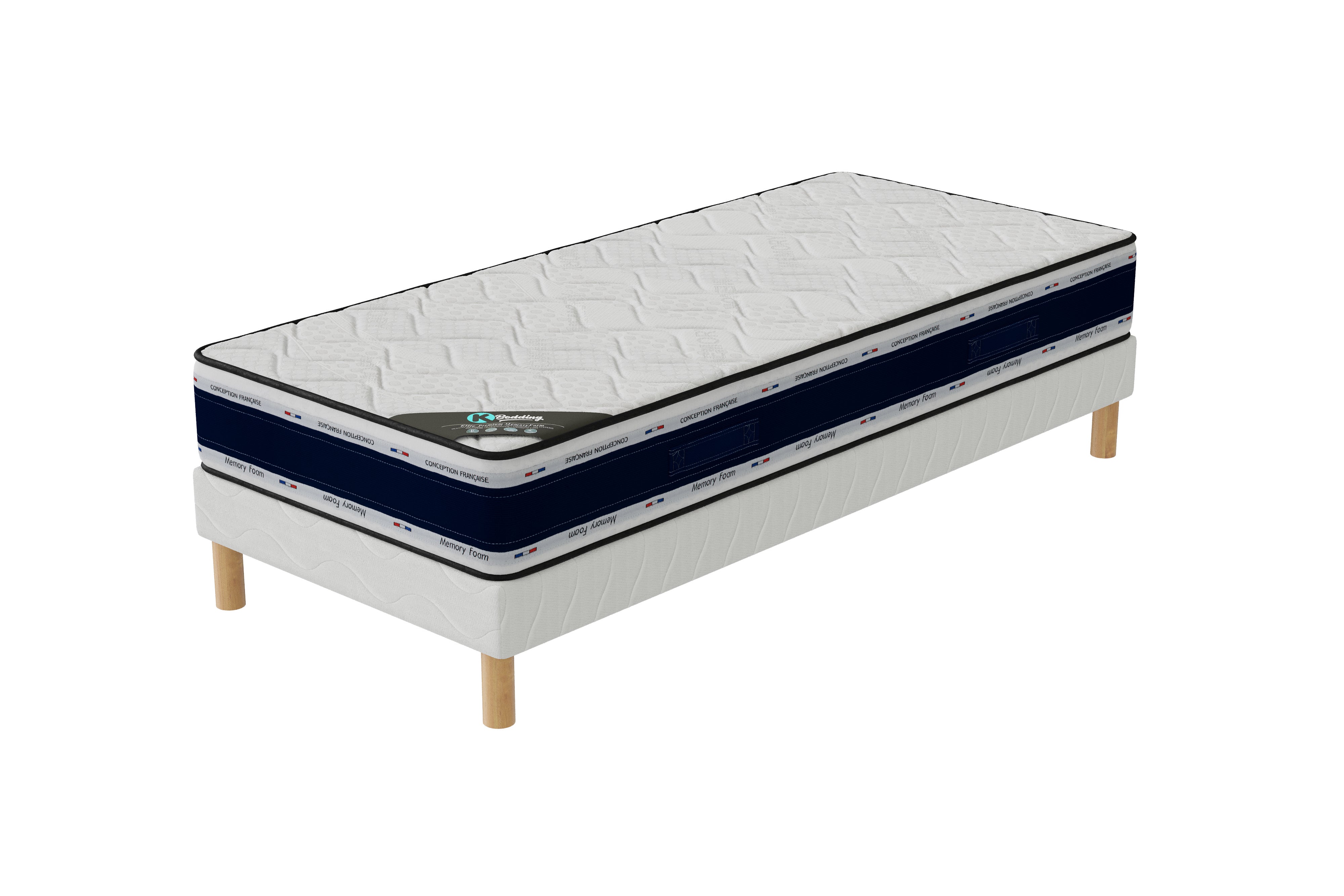 Matelas 90x200 - Matelas orthopédique - Épaisseur 10 cm - Matelas en