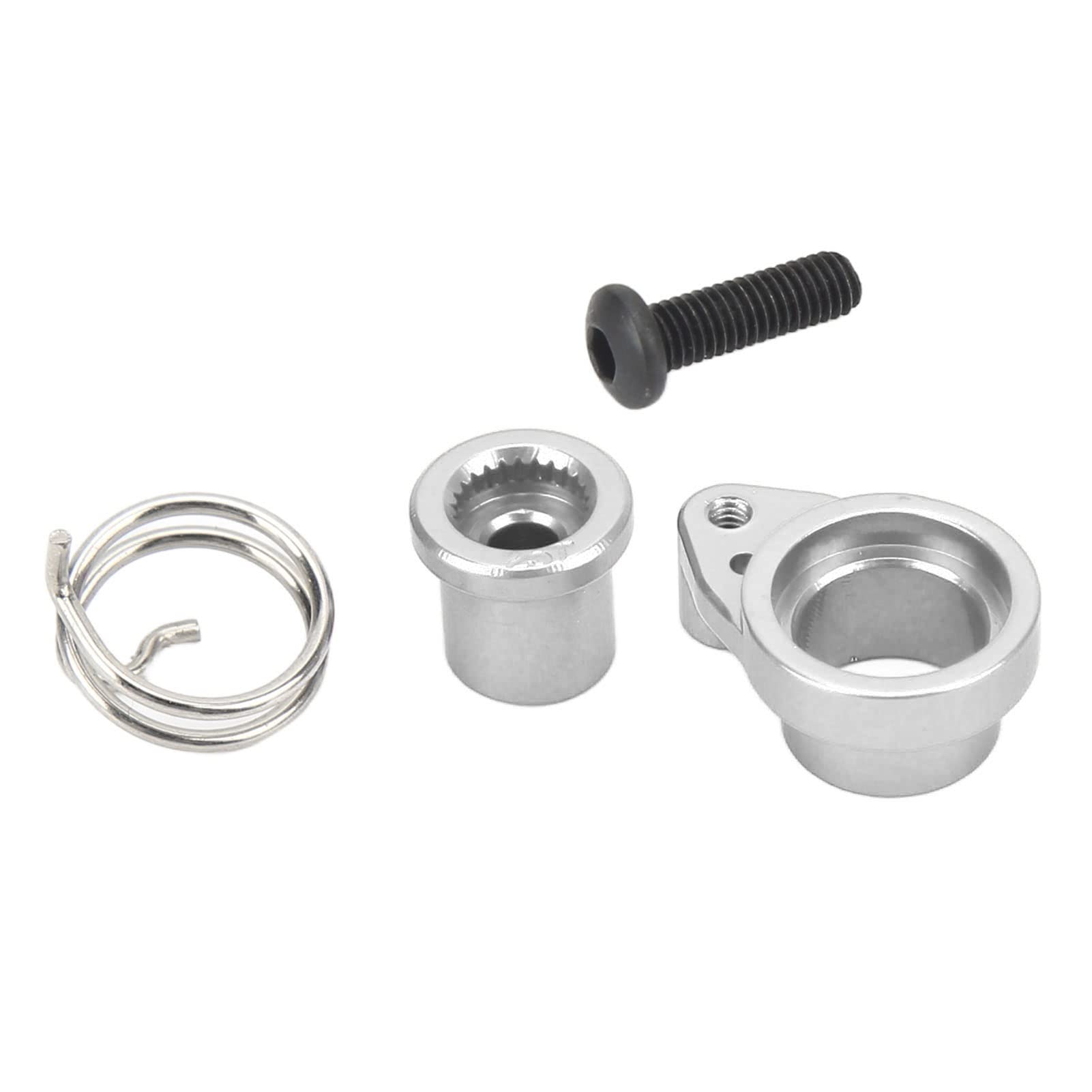 Bras Oscillant Paramoteur Gravity – Aluminium CNC – Style Col D'oie – Argent